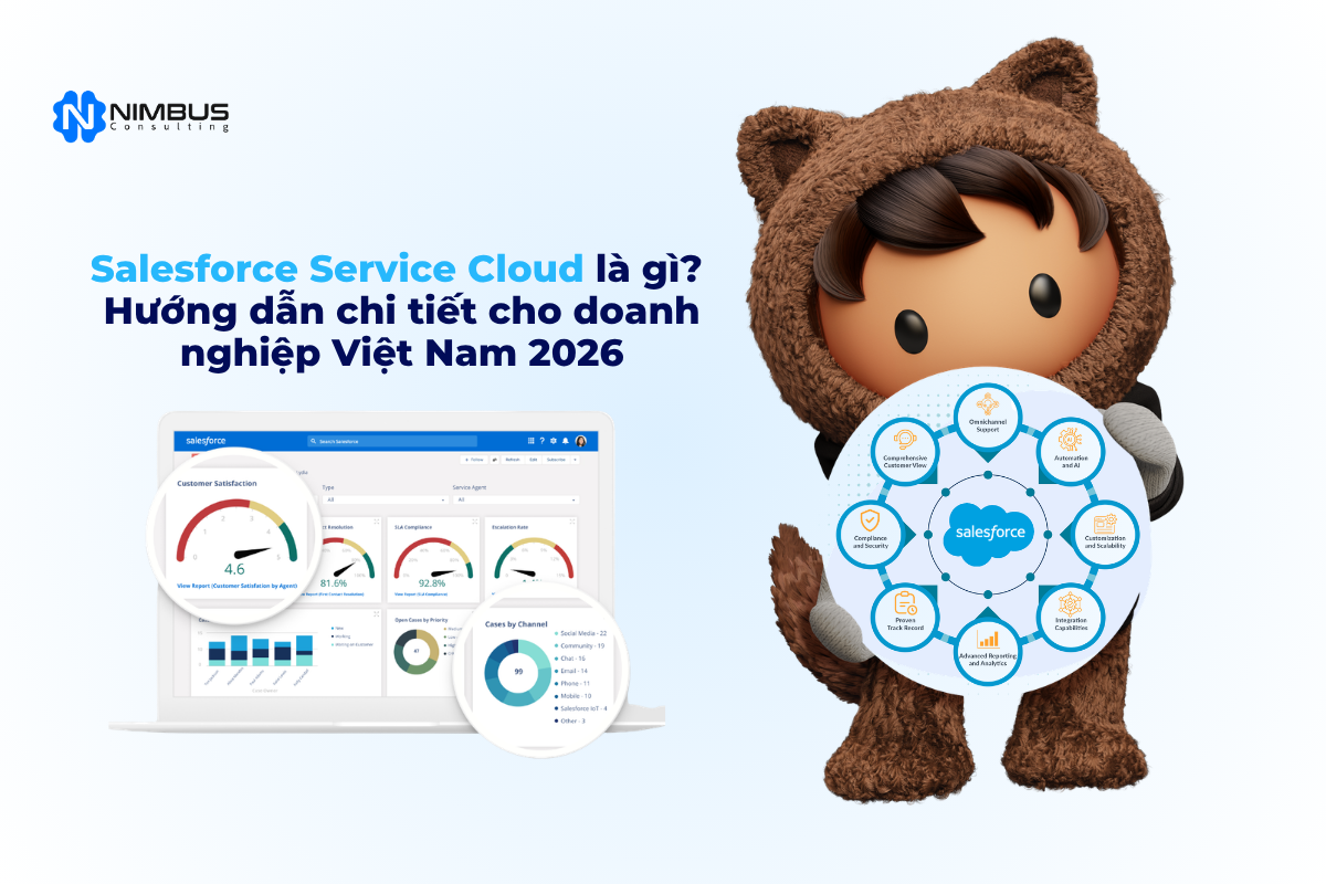 Salesforce Service Cloud là gì? Hướng dẫn chi tiết cho doanh nghiệp Việt Nam 2026
