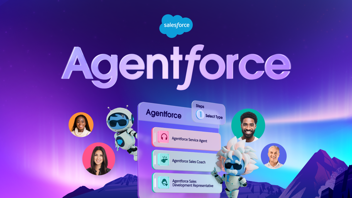 Salesforce Agentforce automating business processes